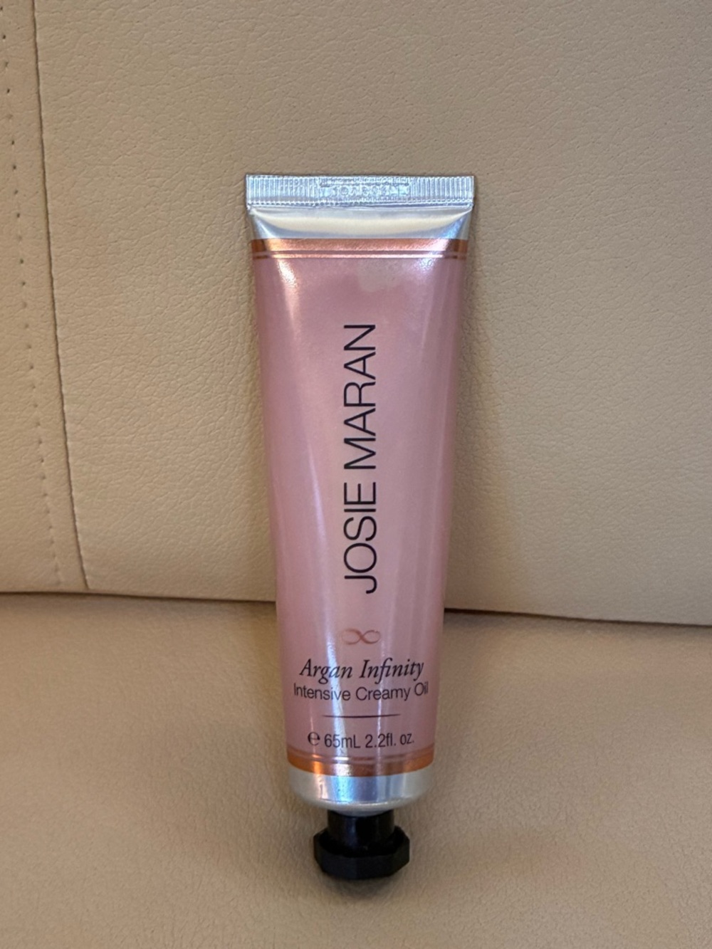 JOSIE MARAN Pink Metallic Tube Argan Treatment